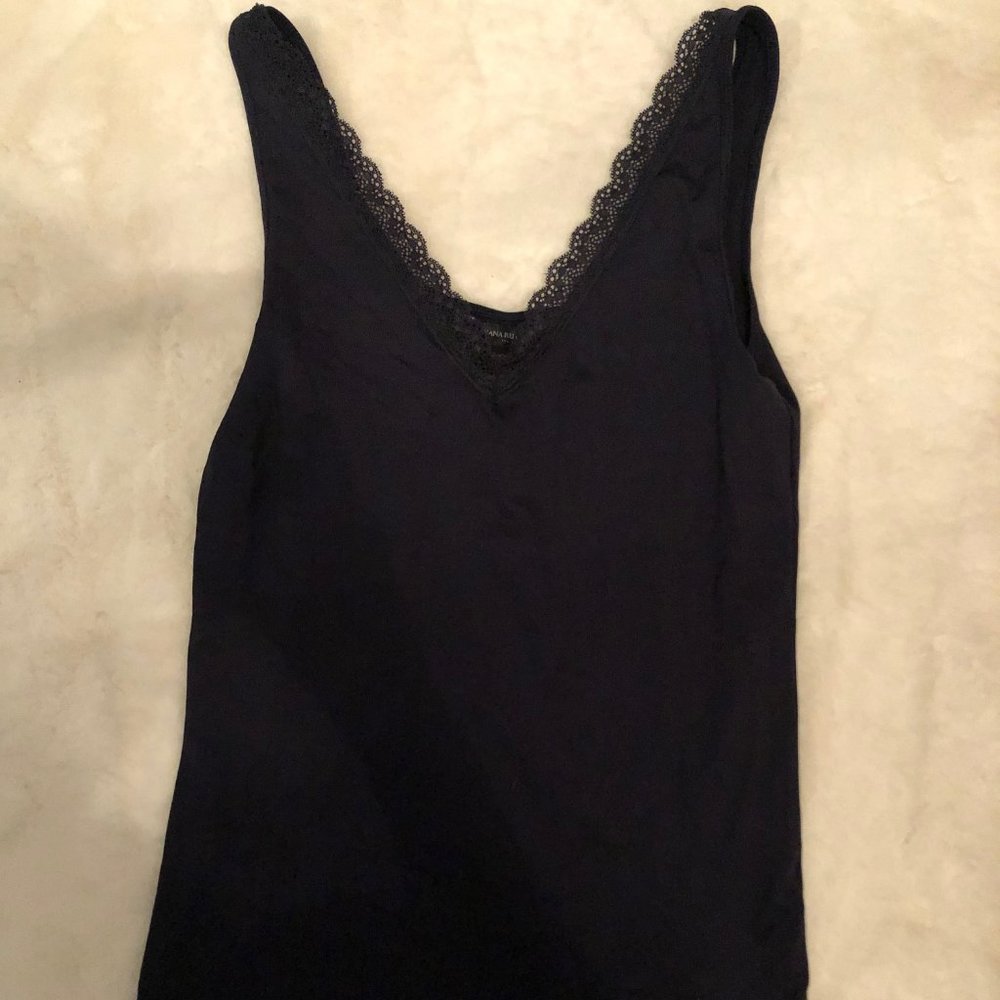 NEVER BEEN WORN: Navy Blue Tank Top